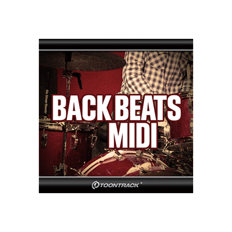 TOONTRACK / DRUM MIDI – BACK BEATS【★経験豊富なセッションドラマーによる、歌モノ向けMIDIグルーブ集！★】