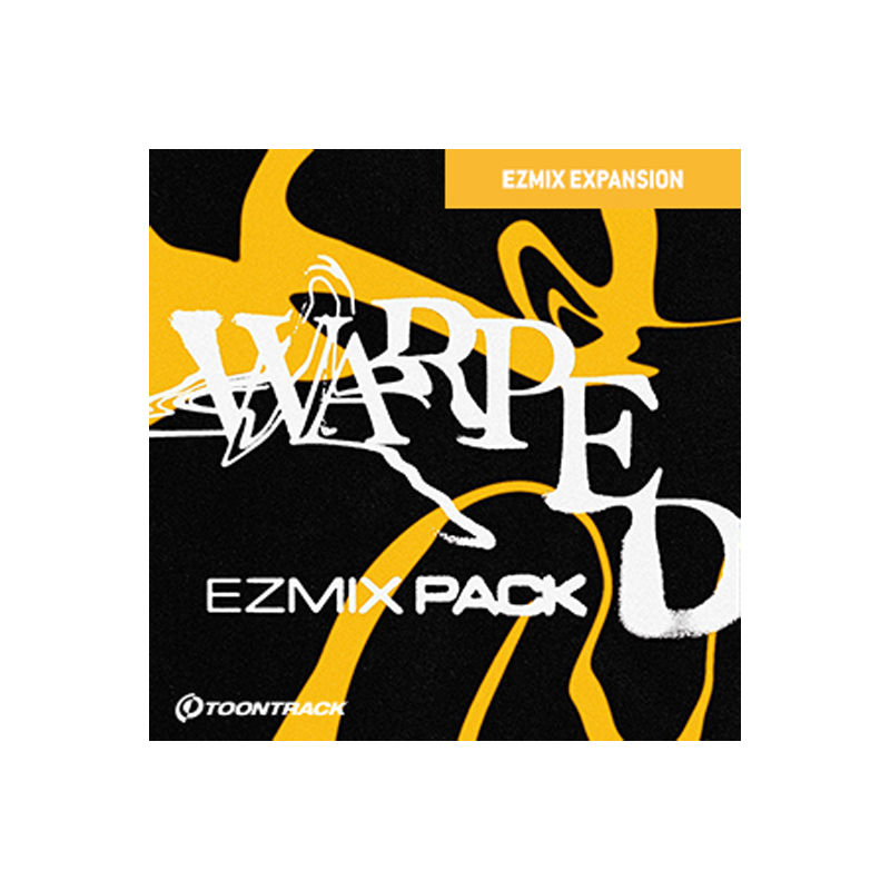 TOONTRACK / EZMIX2 PACK – WARPED【★凝ったサウンドデザインと実験的なミキシングのための『EZ MIX 2』拡張パック！★】