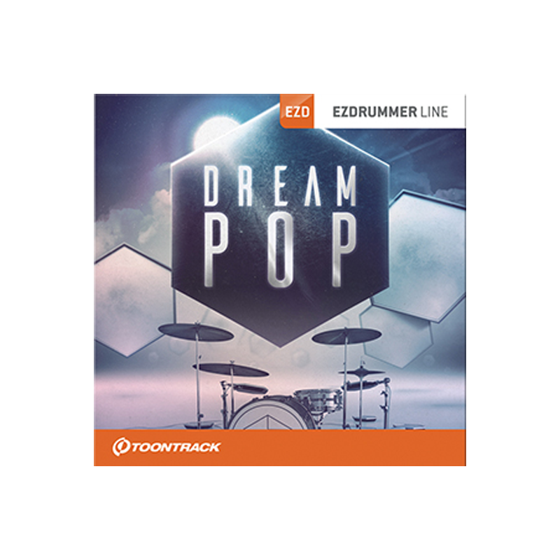 TOONTRACK / EZX – DREAM POP【★カッティング・エッジなサウンドを収録した、EZX拡張ドラム音源！★】