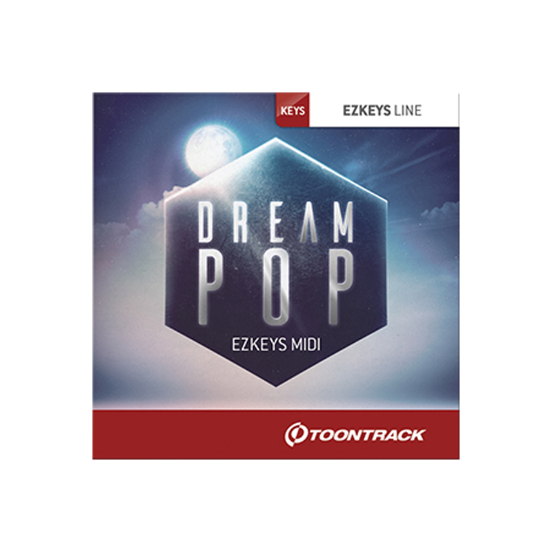TOONTRACK / KEYS MIDI – DREAM POP【★ドリーム・ポップに特化した、EZKEYS専用追加MIDIライブラリ！★】