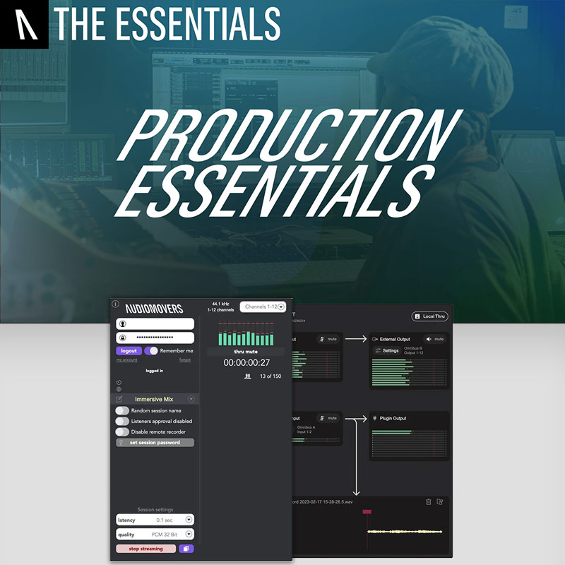 Audiomovers / Production Essentials バンドル