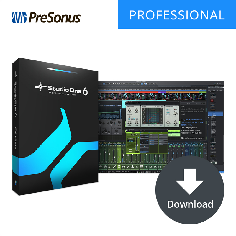 PreSonus / Studio One 6 Professional 日本語版