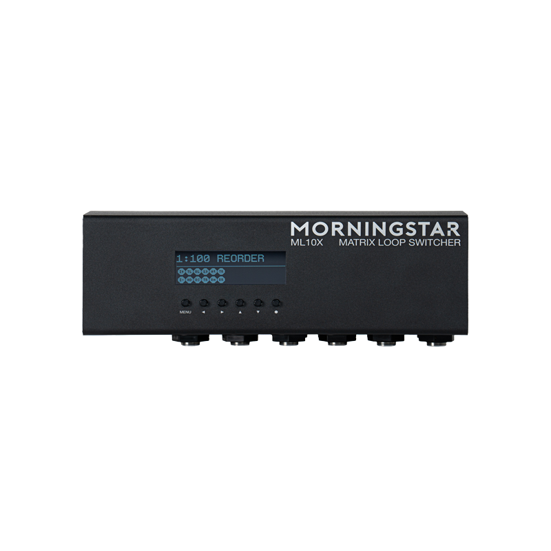 Morningstar / ML10X =Stereo Reorderable Loop Switcher=