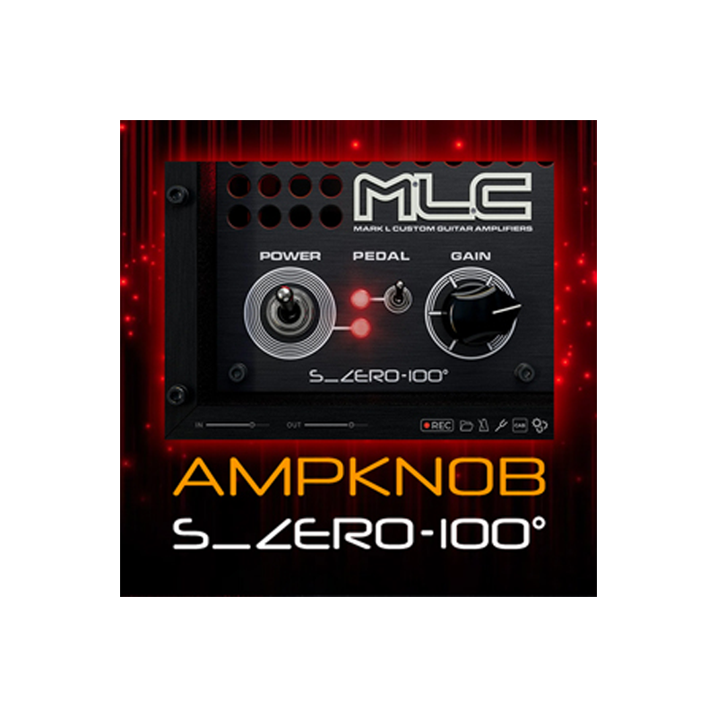 BOGREN DIGITAL / AMPKNOB – MLC S_ZERO 100【★ワンノブでゲインと3つのチャンネルをコントロールするアンプシミュレータ！★】