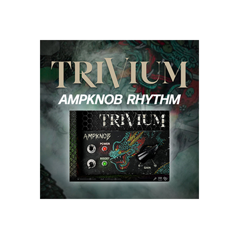 BOGREN DIGITAL / AMPKNOB – TRIVIUM RHYTHM【★Trivium のタイトなリズムギターに特化したシグネチャーアンプシミュレータ！★】