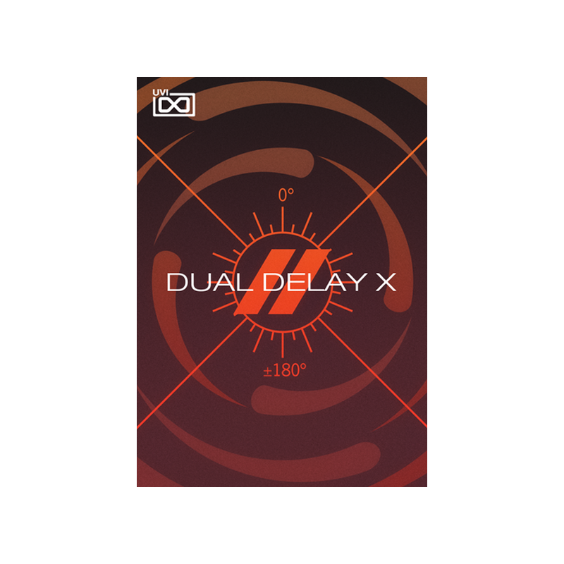 UVI / DUAL DELAY X【★強力かつ扱いやすい空間ディレイプラグイン！★】