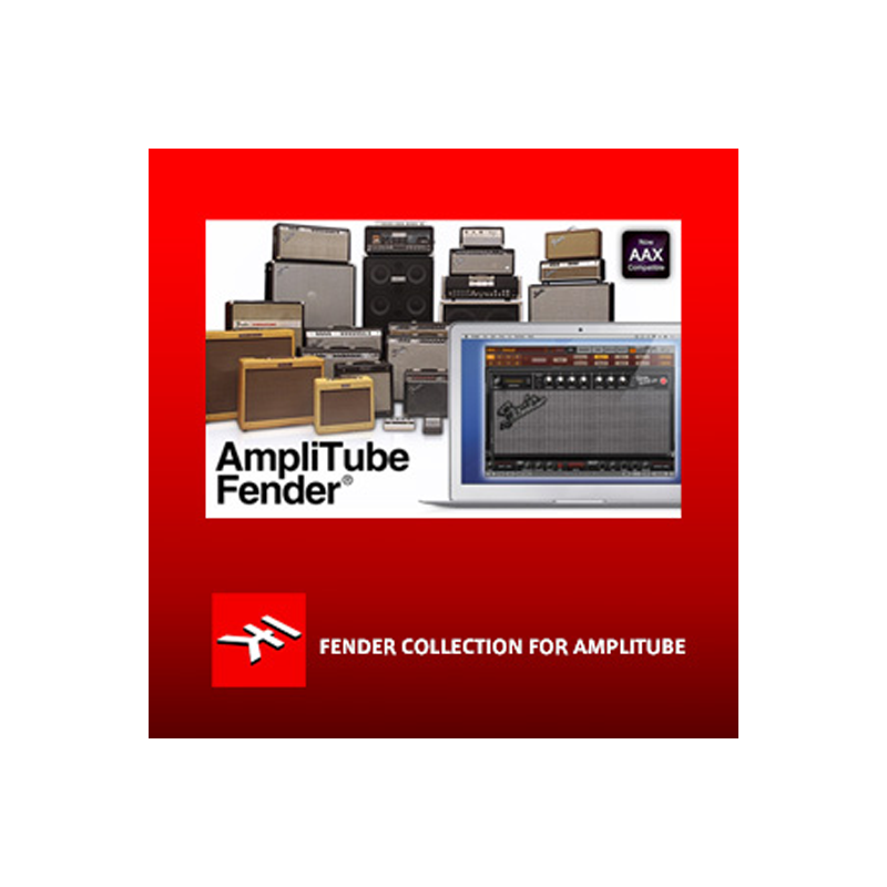 IK Multimedia / FENDER COLLECTION FOR AMPLITUBE【★世界で唯一のFender公認ギター/ベース・アンプ & エフェクト！★】【★IK Multimedia AmpliTube トップブランドセール！〜2024年05月22日23:59まで！！】