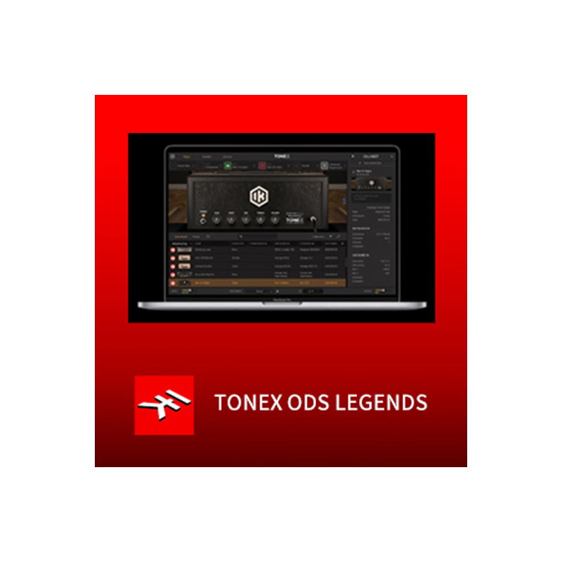 IK Multimedia / TONEX ODS Legends【★4種の貴重なアンプを収録した 圧倒的なコレクション！★】【★TONEX シグネチャーコレクションセール！〜2024年05月22日23:59まで！！】