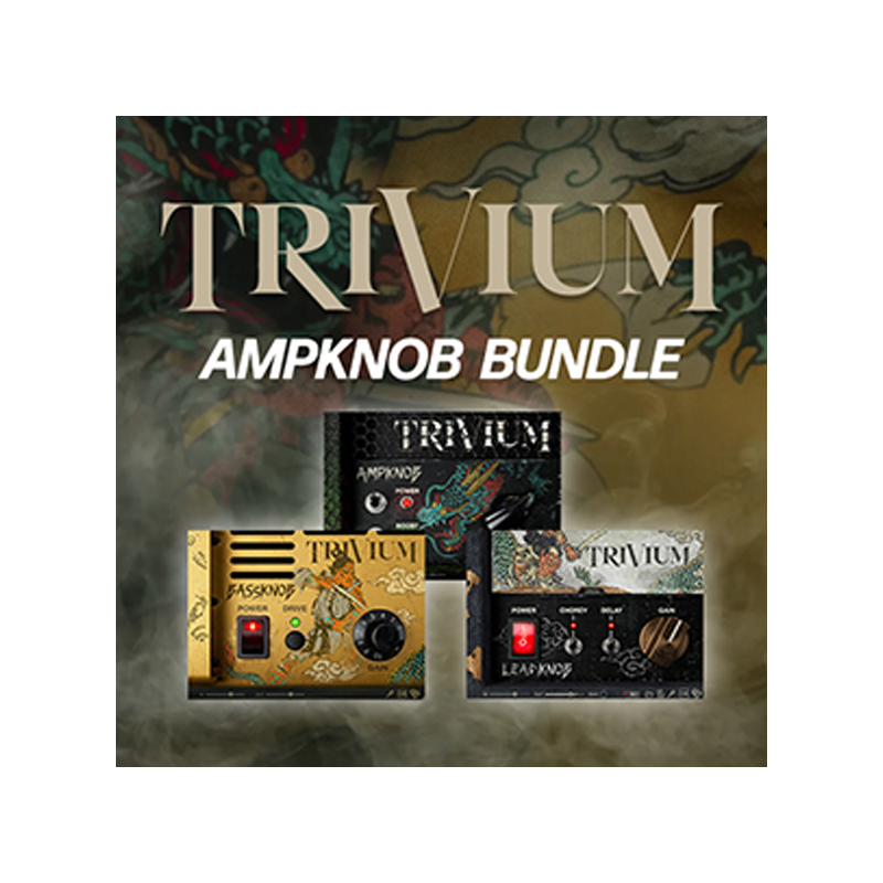 BOGREN DIGITAL / TRIVIUM AMPKNOB BUNDLE【★三位一体のTrivium サウンド、ギター・ベース用アンシミュバンドル！★】