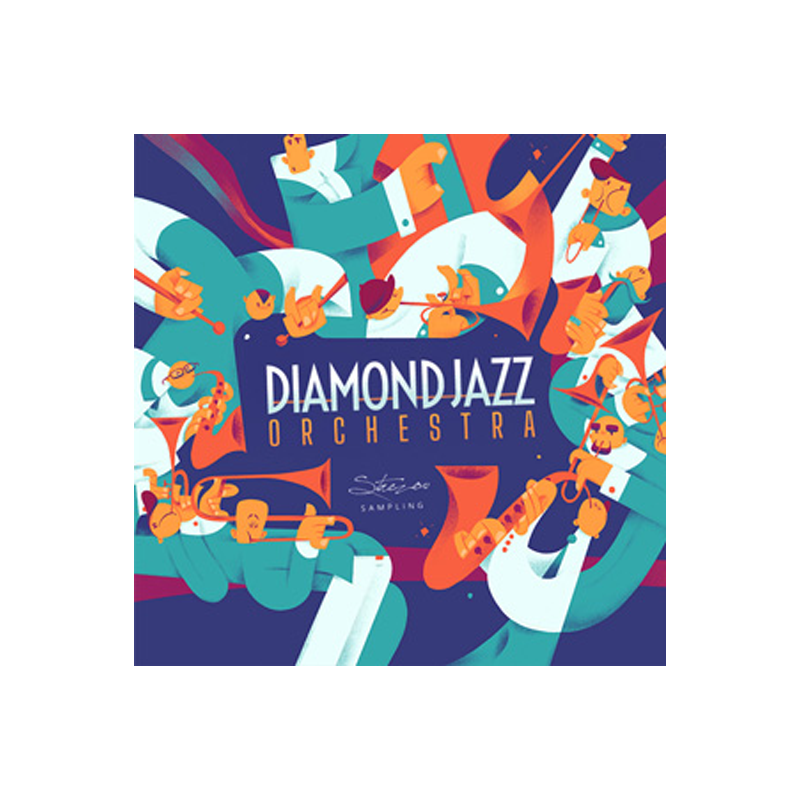 STREZOV SAMPLING / DIAMOND JAZZ ORCHESTRA【★多彩な表現が可能なジャズオーケストラ音源！★】