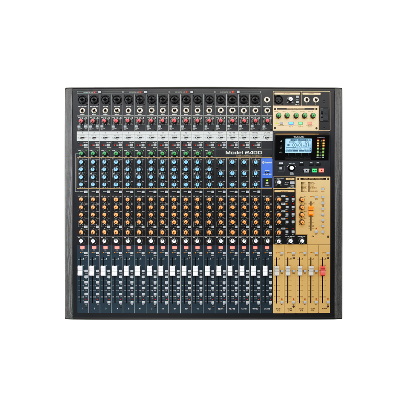 TASCAM / Model 2400 =24トラック レコーディング＆ライブミキサー / USBオーディオインターフェース=