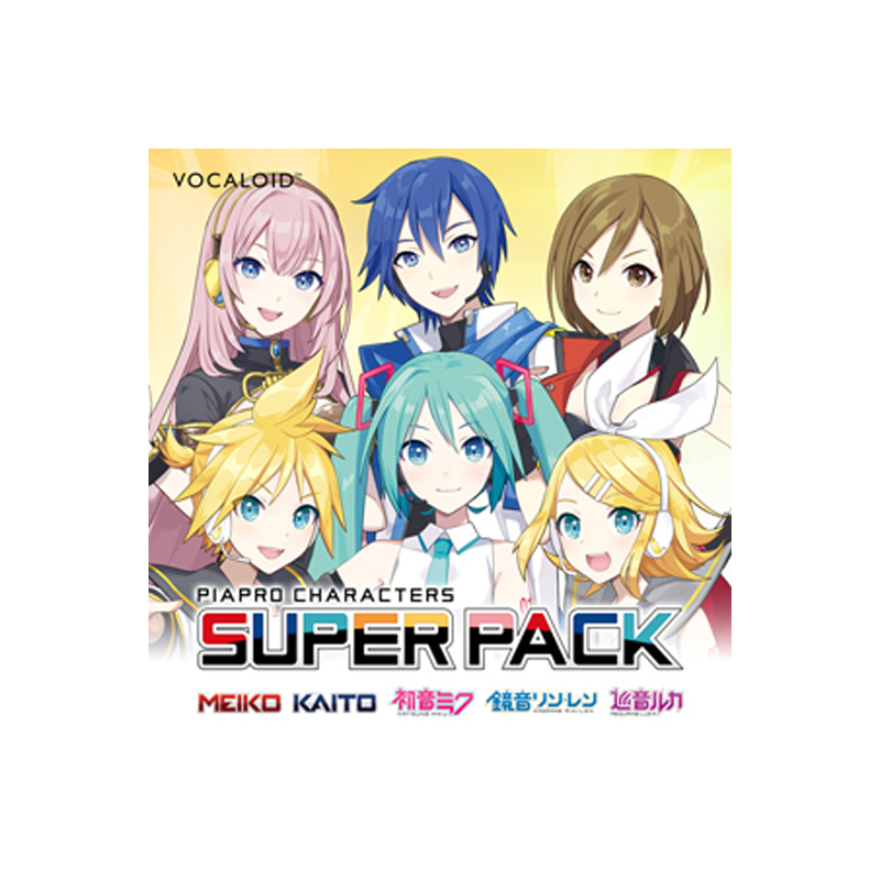 CRYPTON FUTURE MEDIA / PIAPRO CHARACTERS SUPER PACK (ピアプロキャラクターズ・スーパーパック)