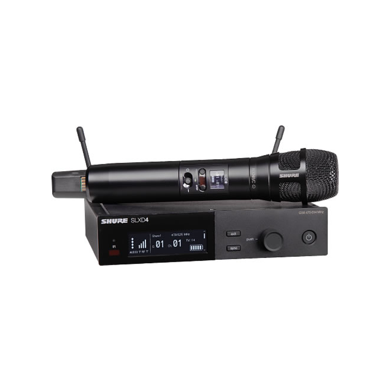 SHURE / LXD24J/N8CB-JB =カーディオイド SLXD ハンドヘルド型送受信機セット=