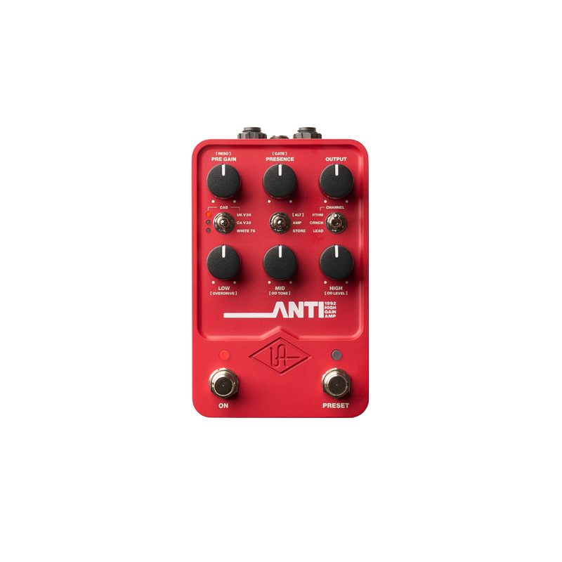 Universal Audio / UAFX ANTI 1992 High Gain Amp【★Universal Audio : UAFX「特別価格」プロモーション！期間:~2025年3月31日までの期間／数量限定！！★】