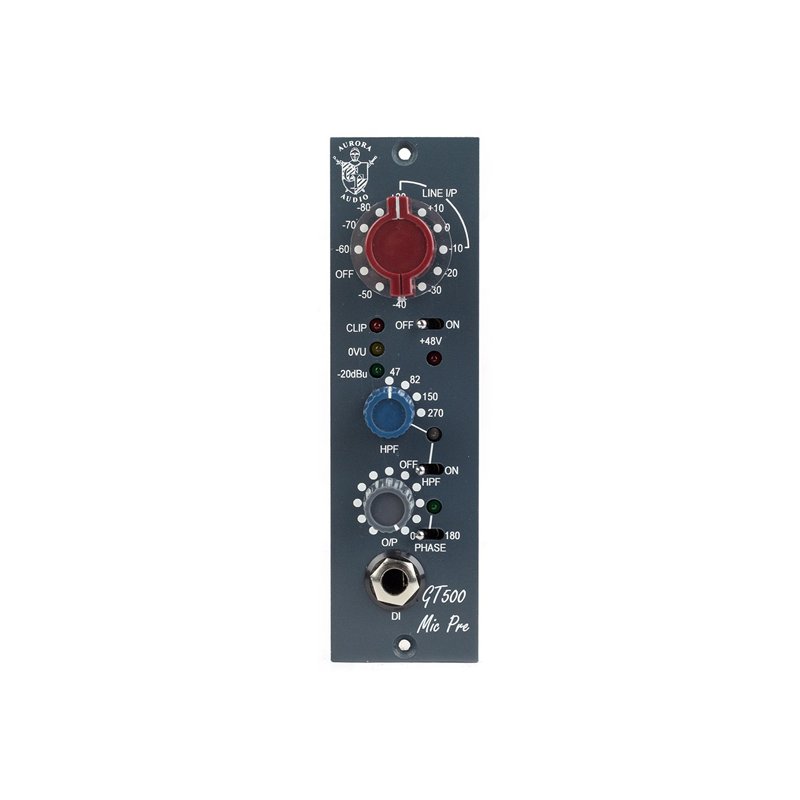 AURORA AUDIO / GT500 =Aurora’s first 500 series preamp=