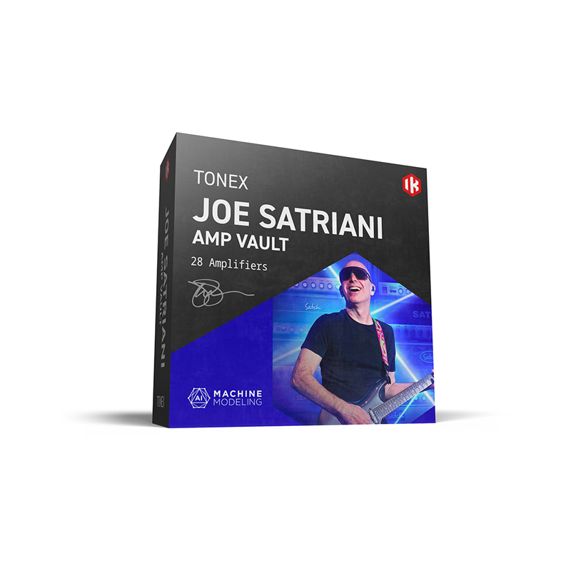 IK Multimedia / Joe Satriani Amp Vault【★ジョー・サトリアーニ所有のアンプをキャプチャーした、TONEXエコシステム用シグネチャー・コレクション！★】