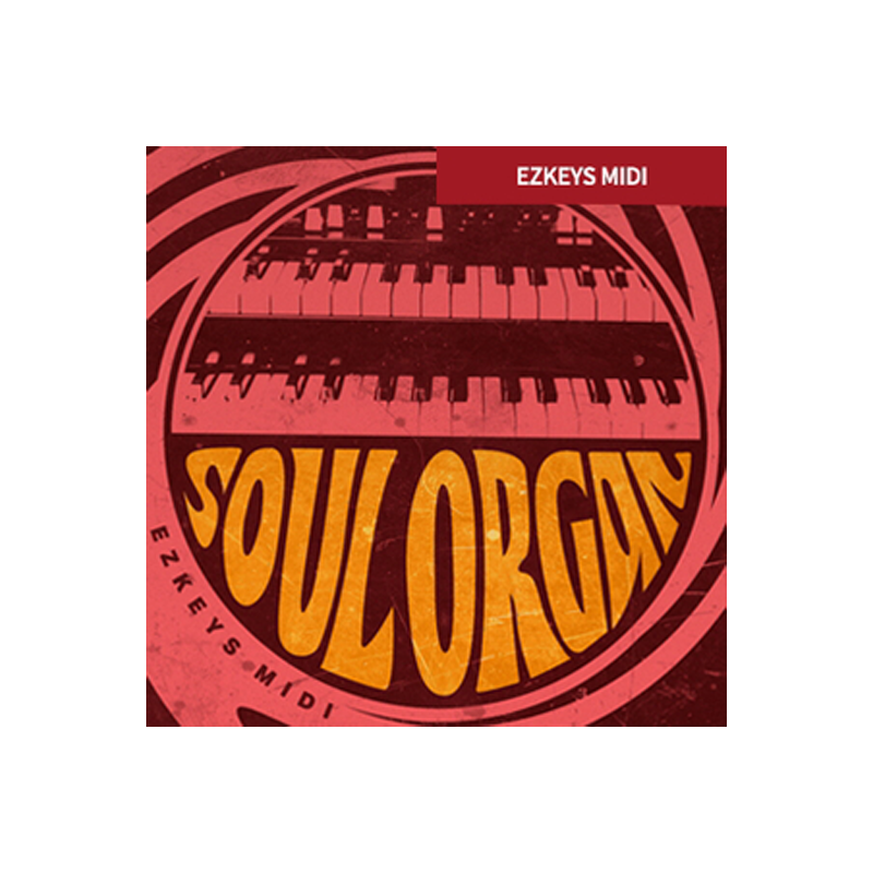 TOONTRACK / KEYS MIDI – SOUL ORGAN【★ソウルのハモンドオルガンからインスピレーションを受けた、EZ KEYS用MIDIライブラリ！★】