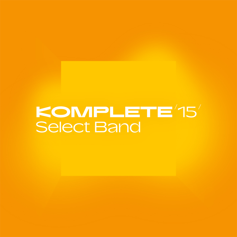 Native Instruments / Komplete 15 Select Band【★Komplete 15 Select “半額”キャンペーン！期間:〜2025年3月31日(月)23:59まで！！★】