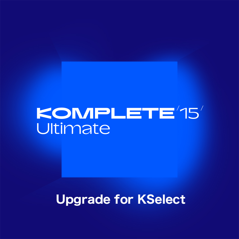 Native Instruments / Komplete 15 Ultimate Upgrade for KSelect【★2024年9月23日22:00~発売予定！PreSales(ご予約)受付中です！！★】 【★PreSales期間限定キャンペーン開催！日本国内でKomplete 15 Standard以上(新規/UPG/UPD含む)を購入された全ての方にiZotope Neutron 4 (4万円相当)をプレゼント！2024年9月23日21:59まで！★】