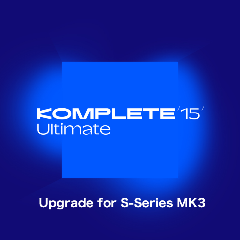 Native Instruments / Komplete 15 ULTIMATE Upgrade for S-Series MK3【★2024年9月23日22:00~発売予定！PreSales(ご予約)受付中です！！★】 【★PreSales期間限定キャンペーン開催！日本国内でKomplete 15 Standard以上(新規/UPG/UPD含む)を購入された全ての方にiZotope Neutron 4 (4万円相当)をプレゼント！2024年9月23日21:59まで！★】