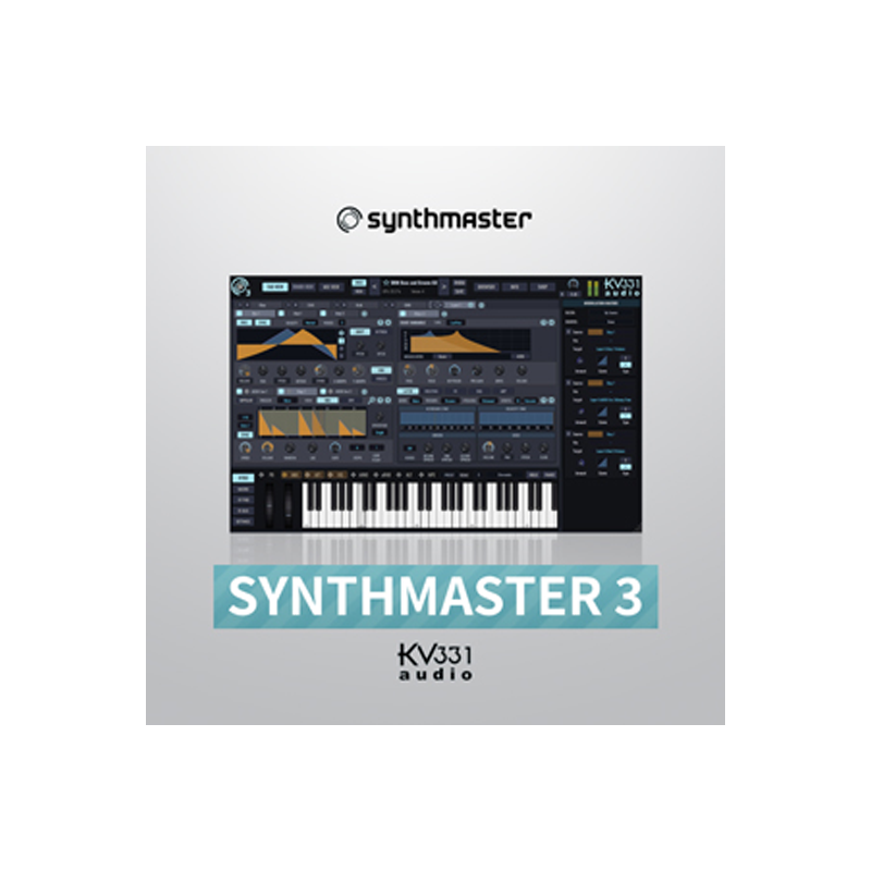 KV331 / SYNTHMASTER 3【★オールラウンドに対応する多彩なシンセサイザー！★】