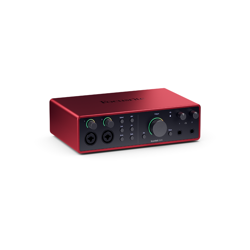 Focusrite / Scarlett 16i16 Gen4【★1第4世代Scarlettマイクプリアンプ2基搭載、16入力16出力USBオーディオインターフェース！★】【★2024年11月初旬頃発売予定！ご予約受付中です！！★】