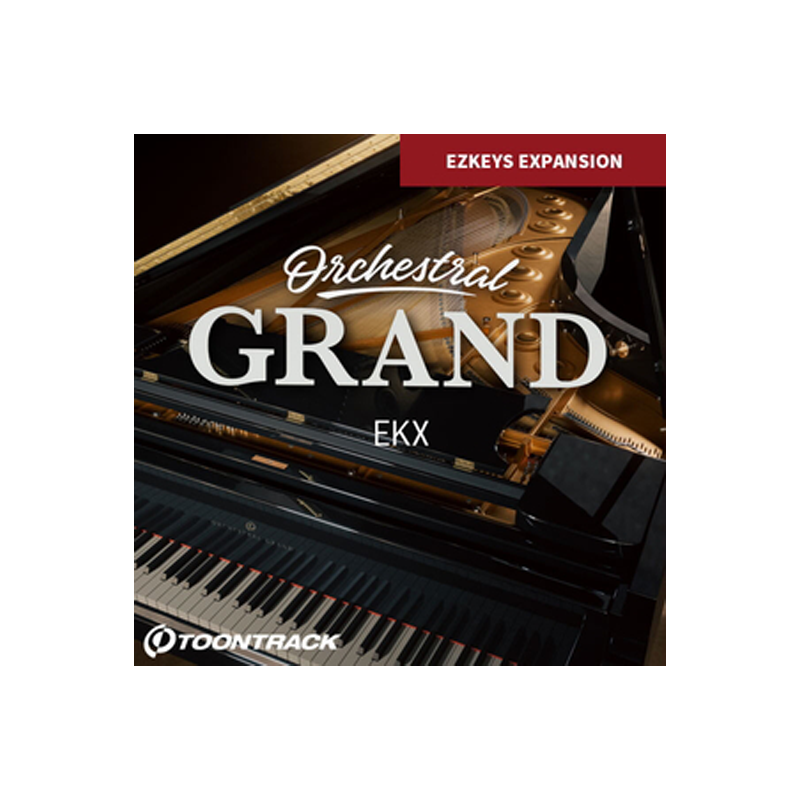 TOONTRACK / EKX – ORCHESTRAL GRAND【★「Steinway D-274」を収録したコンサート・グランドEKX拡張音源！★】