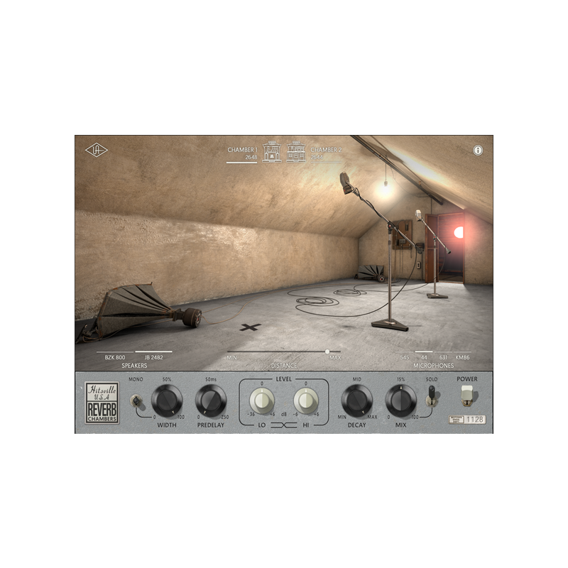 Universal Audio / Hitsville Reverb Chambers【★Universal Audio:新製品も含む、Octoberセールが開催です！期間:~2024年11月1日23:59まで！！★】