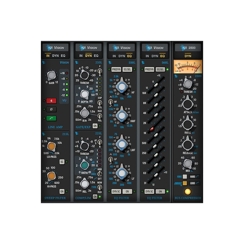 Universal Audio / LUNA API Vision Console Emulation Bundle【★Universal Audio:新製品も含む、Octoberセールが開催です！期間:~2024年11月1日23:59まで！！★】