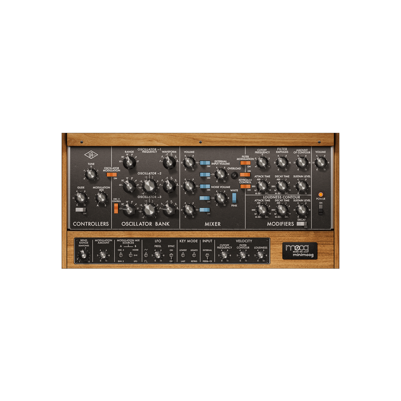 Universal Audio / Moog Minimoog【★Universal Audio:新製品も含む、Octoberセールが開催です！期間:~2024年11月1日23:59まで！！★】