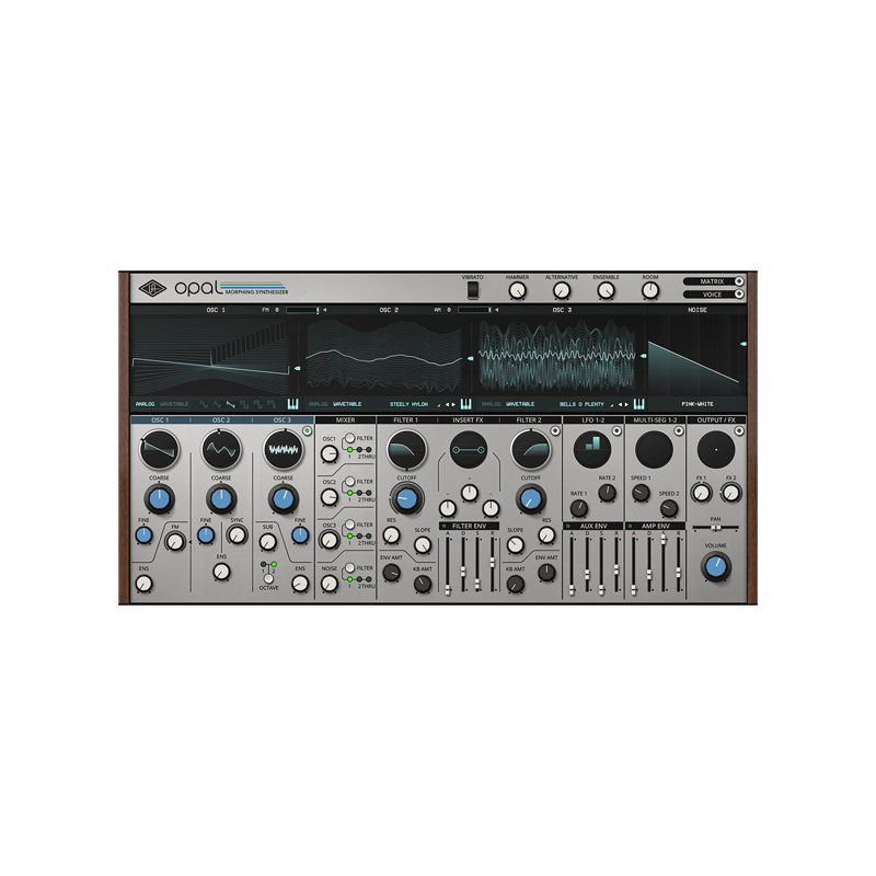 Universal Audio / Opal Morphing Synthesizer【★Universal Audio:新製品も含む、Octoberセールが開催です！期間:~2024年11月1日23:59まで！！★】