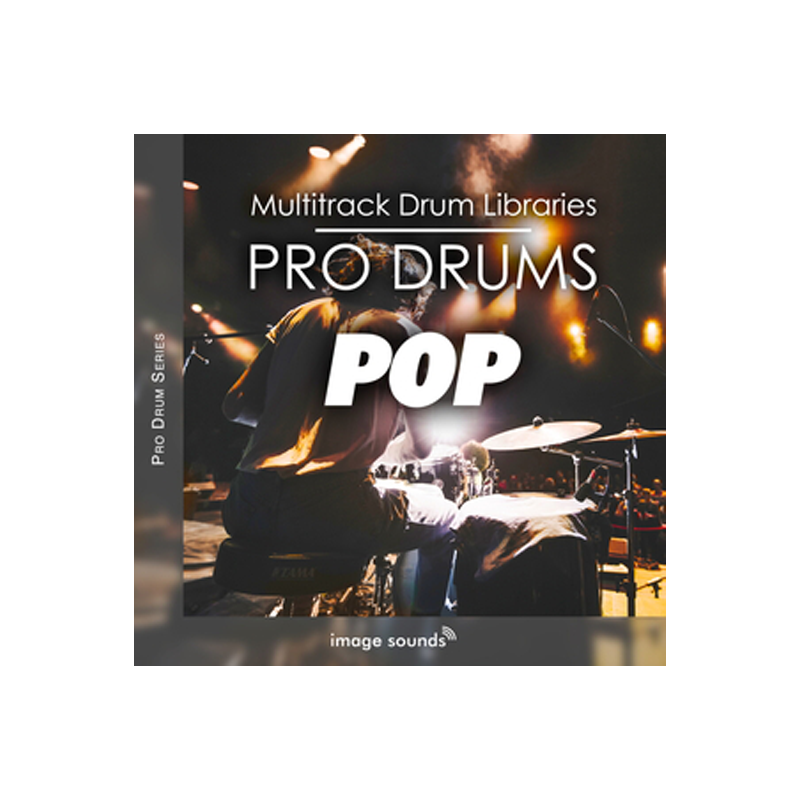 Image Sounds / PRO DRUMS POP【★ポップミュージックやポップロックに適した膨大なアコースティック・ドラムを収録！★】