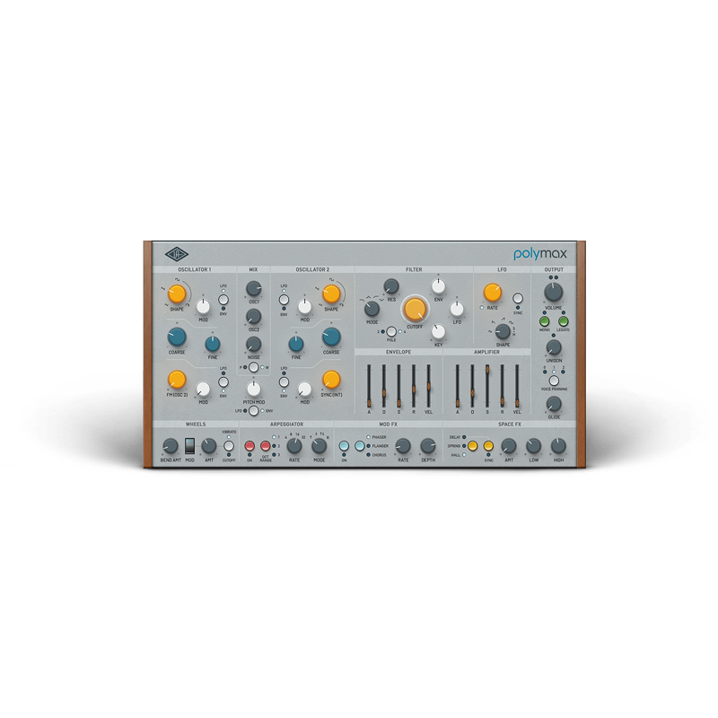 Universal Audio / PolyMAX Synth【★Universal Audio:新製品も含む、Octoberセールが開催です！期間:~2024年11月1日23:59まで！！★】