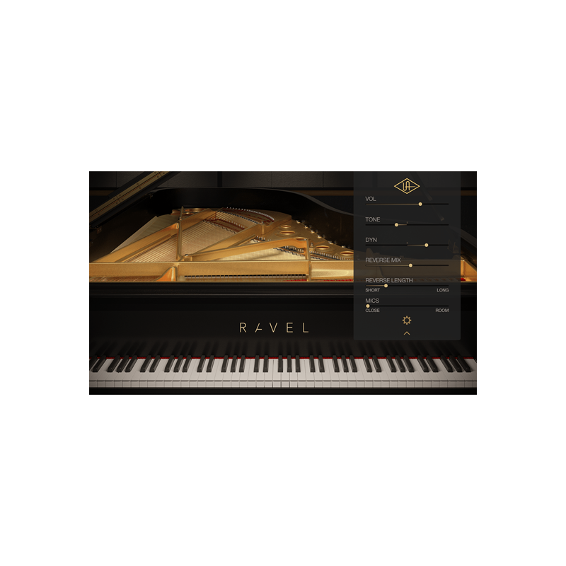 Universal Audio / Ravel Grand Piano【★Universal Audio:新製品も含む、Octoberセールが開催です！期間:~2024年11月1日23:59まで！！★】