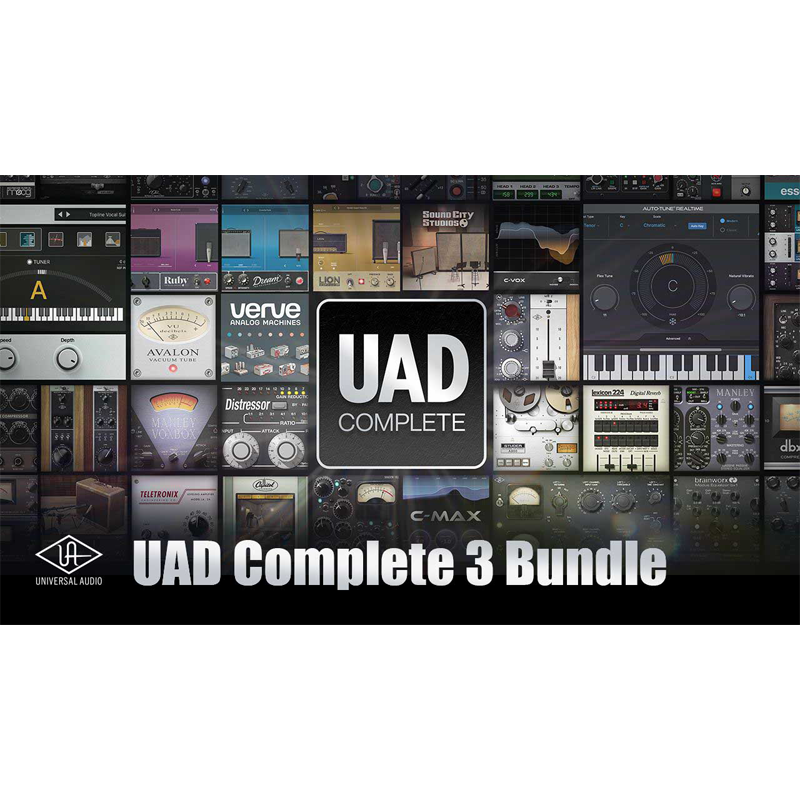 Universal Audio / UAD Complete 3 Bundle【★Universal Audio:新製品も含む、Octoberセールが開催です！期間:~2024年11月1日23:59まで！！★】