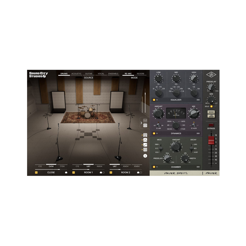 Universal Audio / UAD Sound City Studios Plug-In【★Universal Audio:新製品も含む、Octoberセールが開催です！期間:~2024年11月1日23:59まで！！★】