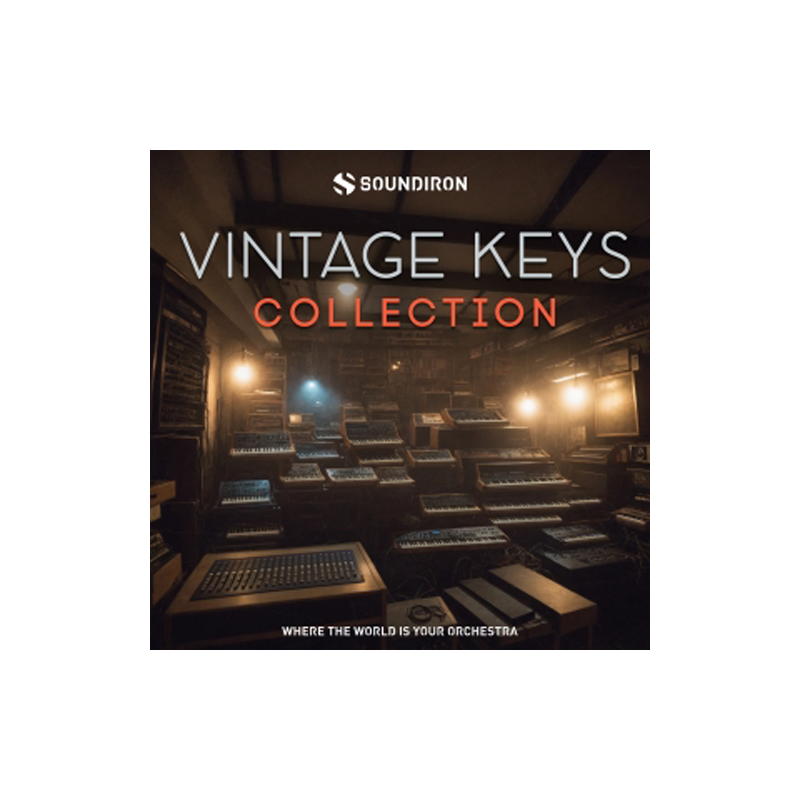 SOUNDIRON / VINTAGE KEYS COLLECTION【★過去60年間のビンテージサウンドをサンプリングしたシンセサイザー！★】