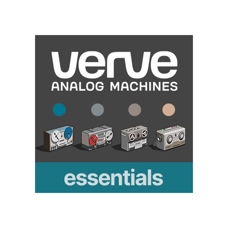 Universal Audio / Verve Analog Machines Essentials【★Universal Audio:新製品も含む、Octoberセールが開催です！期間:~2024年11月1日23:59まで！！★】