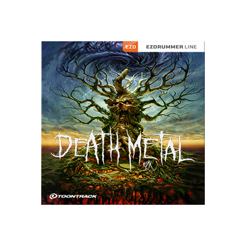 TOONTRACK / EZX – DEATH METAL【★デスメタル界の巨匠“Mark Lewis”により制作されたEZXライブラリ！★】【★TOONTRACK HOLIDAY SALES.！期間:~2024年1月1日(水)17:00まで！！★】