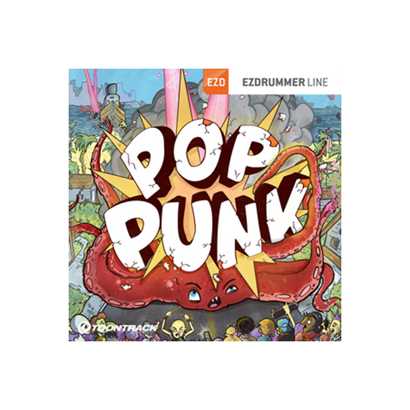 TOONTRACK / EZX – POP PUNK【★現代のバンドサウンドの礎を築いたJohn Feldmann氏によるEZX拡張音源！★】【★TOONTRACK HOLIDAY SALES.！期間:~2024年1月1日(水)17:00まで！！★】