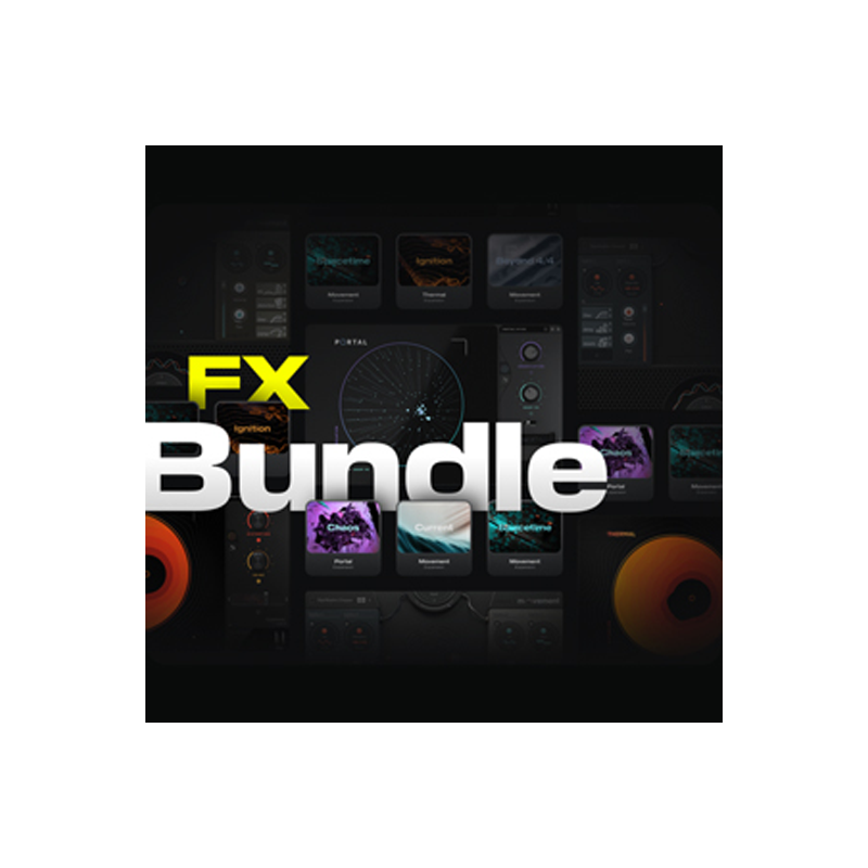 OUTPUT / FX BUNDLE【★FXプラグイン『PORTAL』『THERMAL』『MOVEMENT』と5種の拡張パックを収録したバンドル版！★】【★OUTPUT FALL SALE！『ARCADE』を除く全製品50％OFF！キャンペーン期間:~2025年1月2日まで！！★】