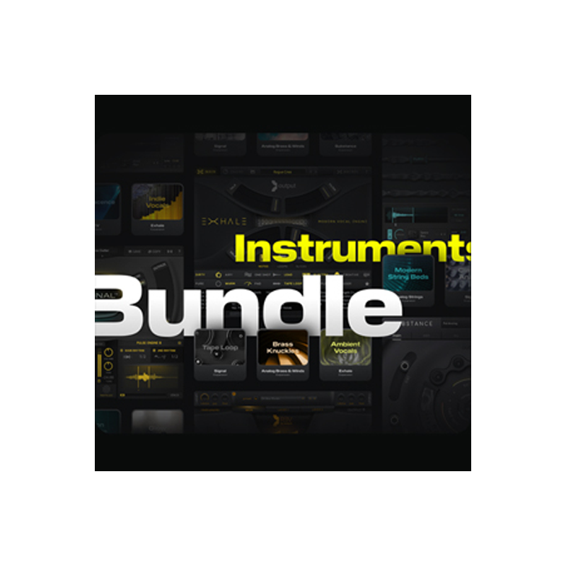 OUTPUT / INSTRUMENT BUNDLE【★OUTPUTのKONTAKTインストゥルメント7製品と18種の拡張パックを収録したバンドル版！★】