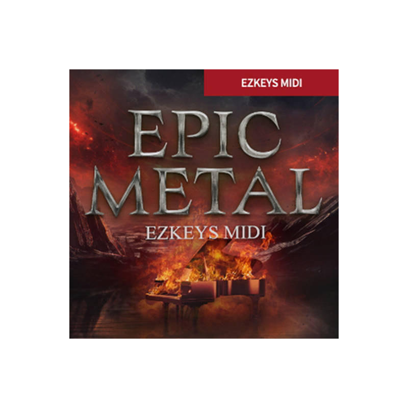 TOONTRACK / KEYS MIDI – EPIC METAL【★メタル由来の壮大なフレーズを含んだEZ KEYS用MIDIライブラリ！★】