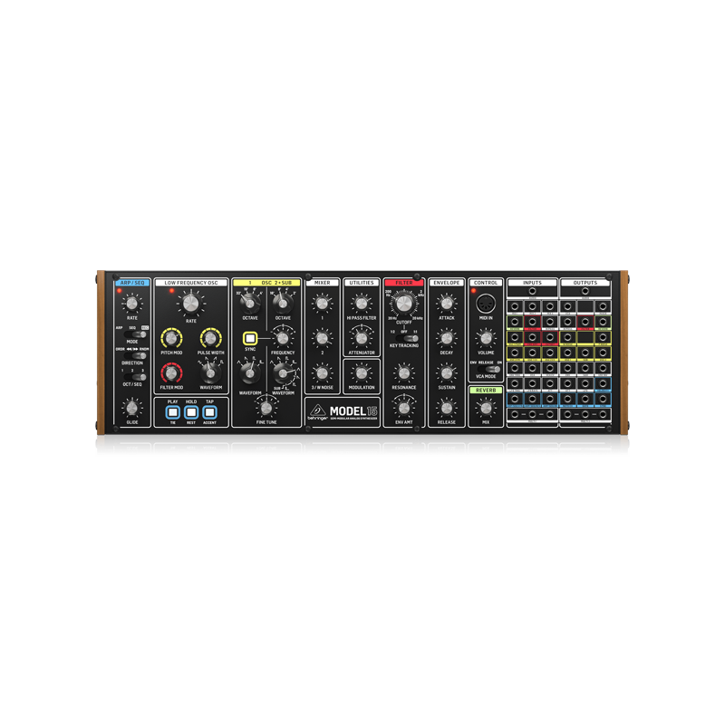 BEHRINGER / MODEL 15【★2つのVCO、VCF、シーケンサー、アルペジエーターを搭載したユーロラック対応アナログセミモジュラーシンセサイザー！★】