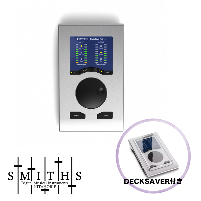 RME / Babyface Pro FS =国内正規流通品(3年保証のサービス)=【★店頭にて展示機がございます！今なら即納可能です！！(キャンペーン在庫分:残り僅少)★】【★12イン/12アウト 24bit/192kHzサポート USBバスパワー対応 プロフェッショナル・オーディオインターフェイス！★】【★今なら専用Decksaverを1点プレゼント！(無くなり次第、予告なく終了となります。)★】