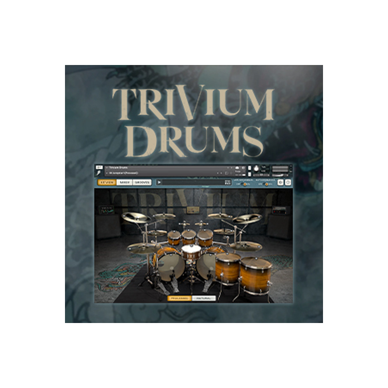 BOGREN DIGITAL / TRIVIUM DRUMS【★TriviumのドラマーAlex Bentの卓越したパフォーマンスをこの手で鳴らすドラム音源！★】【★BLACK NOVEMBER SALE 50%OFF！期間:~2024年12月5日(木)まで！！★】