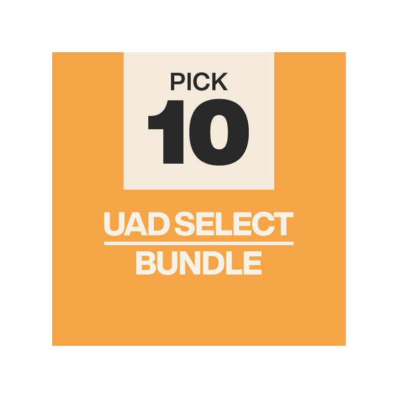 Universal Audio / UAD Select 10 Bundle【★80 のベストセラー UAD プラグインのリストから 10 つを選択！★】【★UAD Select Bundleシリーズ発売記念イントロプライスセール！期間:~2024年12月1日16:00まで！！★】 (複製)