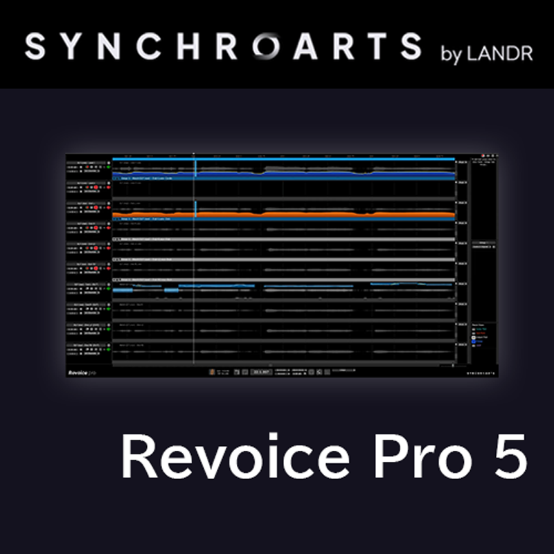 Synchro Arts / Revoice Pro 5 シリーズ【★Synchro Arts Black Friday！WINTR Sale 2024！！期間:~2025年1月9日12:00 まで！！★】