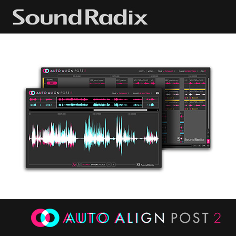 Sound Radix / Auto-Align Post 2【★自動で位相補正を行う革新的なプラグイン！★】