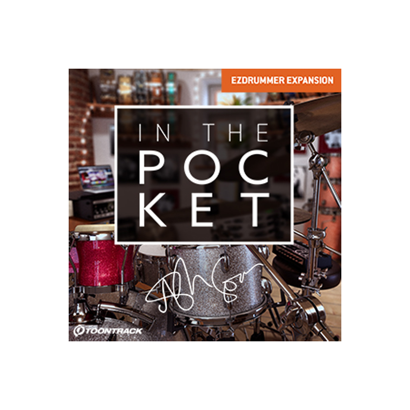 TOONTRACK / EZX – IN THE POCKET【★セッション・ドラマー“Ash Soan”氏によって制作されたモダン・ミュージックに最適なEZX拡張音源！★】